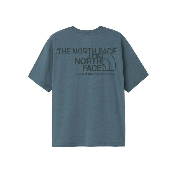 【ネコポス送料無料】ザ・ノース・フェイスTHENORTHFACEショートスリーブESロゴワイドティーメンズ半袖シャツNT32585