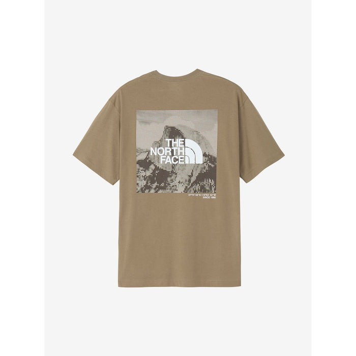 THENORTHFACEザ・ノース・フェイスメンズレディースTシャツ半袖ショートスリーブハーフドームデジタルスクエアロゴティーNT32657