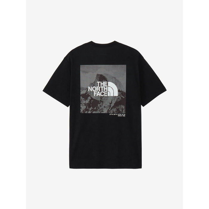 THENORTHFACEザ・ノース・フェイスメンズレディースTシャツ半袖ショートスリーブハーフドームデジタルスクエアロゴティーNT32657