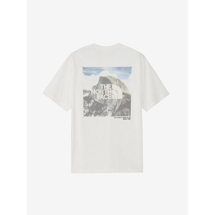 THENORTHFACEザ・ノース・フェイスメンズレディースTシャツ半袖ショートスリーブハーフドームデジタルスクエアロゴティーNT32657