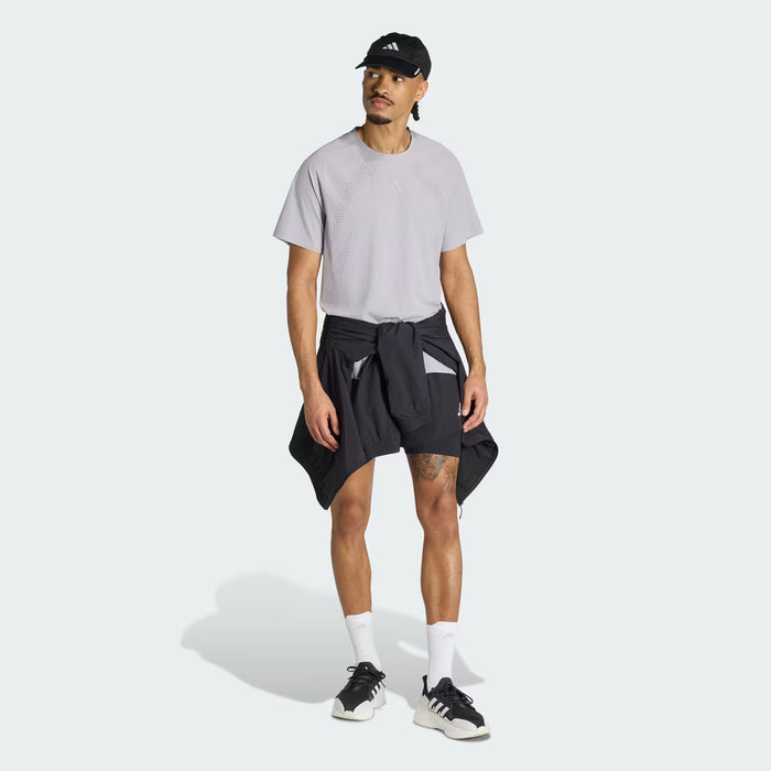 【ネコポス送料無料】アディダスadidasランニングTシャツ半袖アディ365アスパイアadi365Aspireメンズ大人軽量通気性O0883
