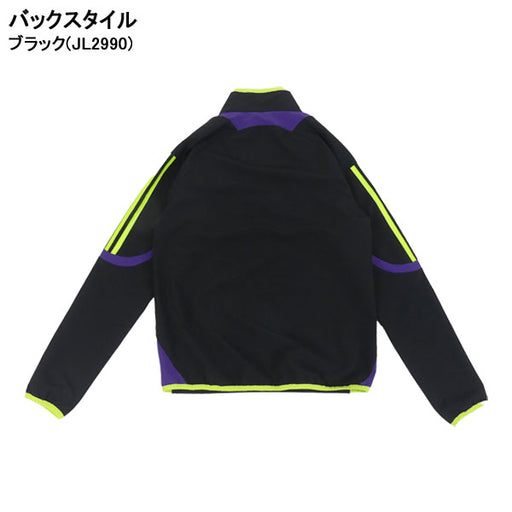 アディダスadidasジュニアプラクティスウォームアップトップOCW85サッカーフットサルハーフジップトレーニングトップ子供用