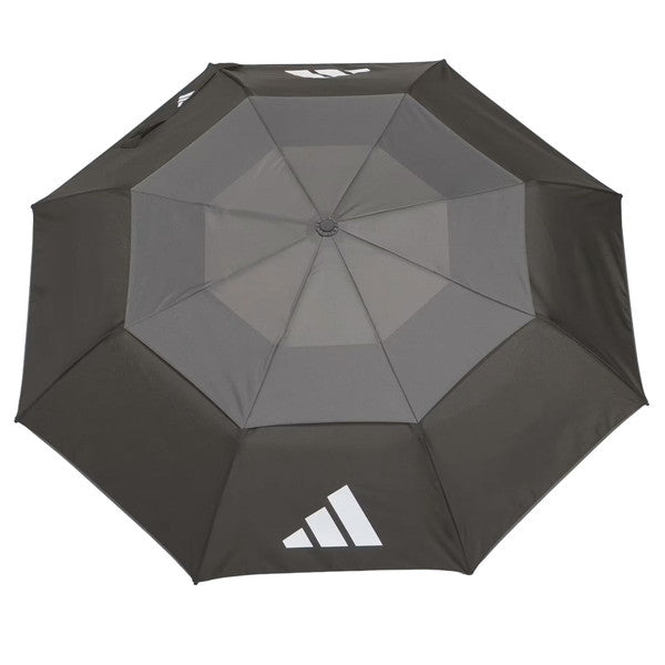 アディダスadidas晴雨兼用耐久撥水UVカット折畳みコンパクトアンブレラODX54サッカーフットサル観戦移動ブラック