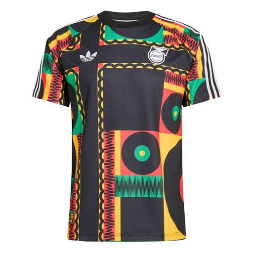 アディダスadidasジャマイカボブ・マーリーオリジナルスTシャツOO240-KS2679サッカージャマイカ代表コラボレーションシャツメンズ