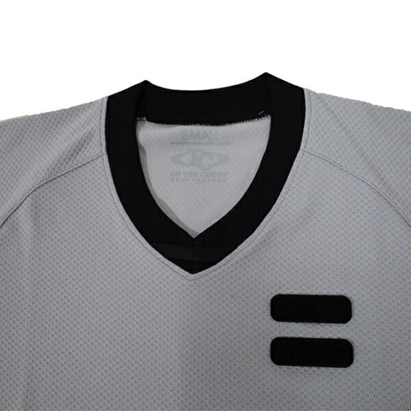 【ショップ限定エントリーでさらに+9倍】【ネコポス送料無料】オンザコートONTHECOURTレフリーシャツSSOTRF-003バスケットボールレフェリーウェア審判シャツ半袖