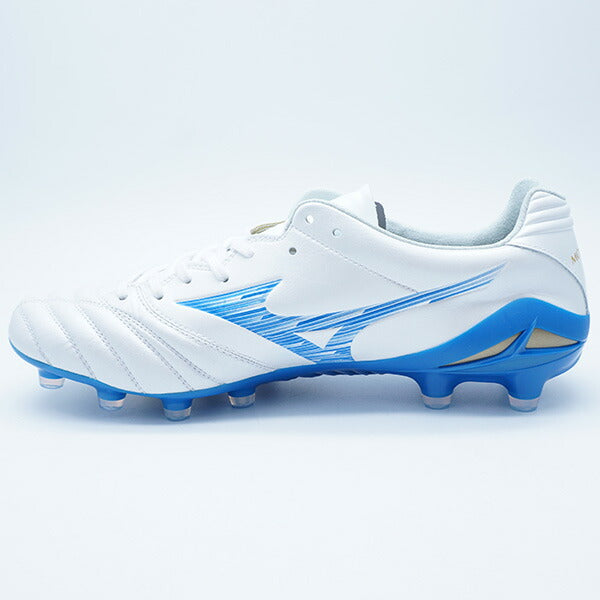 モナルシーダネオ3ELITEミズノmizunoP1GA242025ホワイト×ブルーサッカースパイク