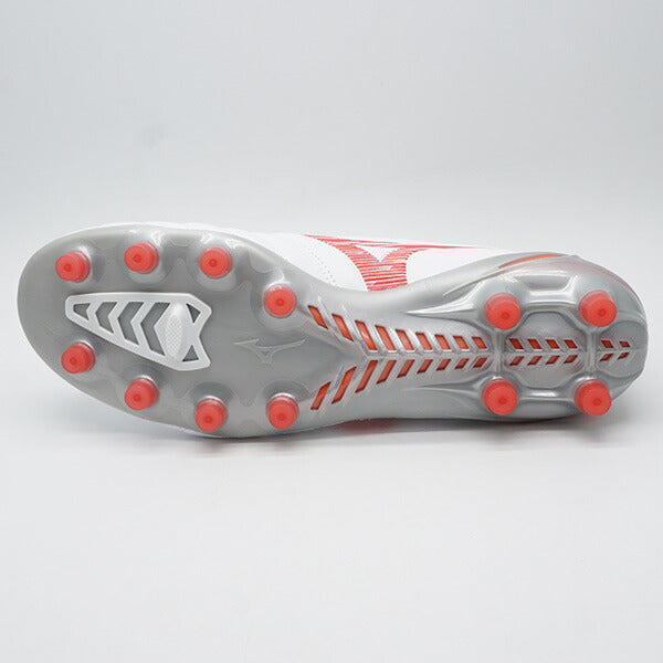 モナルシーダネオ3PROミズノmizunoP1GA242260ホワイト×レッドサッカースパイク