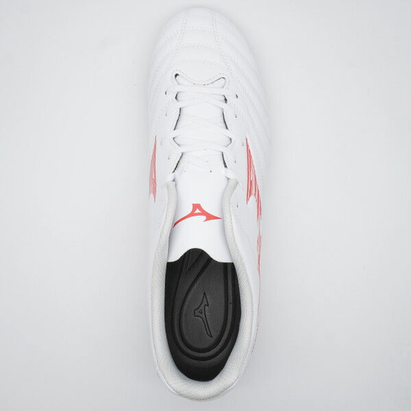 モナルシーダネオ3SELECTMGミズノmizunoP1GA242660ホワイト×レッドサッカースパイク