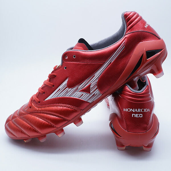 モナルシーダネオ3ELITEミズノmizunoP1GA252060レッドサッカースパイク