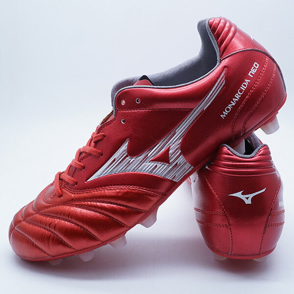 モナルシーダネオ3ワイドELITEミズノmizunoP1GA252160レッドサッカースパイク