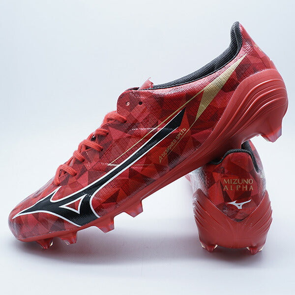 【ショップ限定エントリーでさらに+9倍】MIZUNOALPHA2ELITEミズノmizunoP1GA256260レッドサッカースパイク