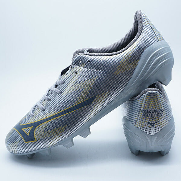 【ショップ限定エントリーでさらに+9倍】ミズノアルファ2SELECTミズノmizunoP1GA256504シルバーサッカースパイク