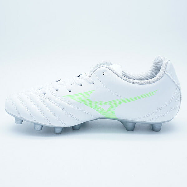モナルシーダネオ3セレクトJrミズノmizunoP1GB252537ホワイトグリーンジュニアサッカースパイク