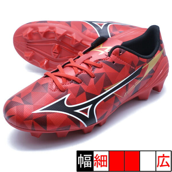 【ショップ限定エントリーでさらに+9倍】ミズノアルファ2SELECTJrミズノmizunoP1GB256560レッドジュニアサッカースパイク