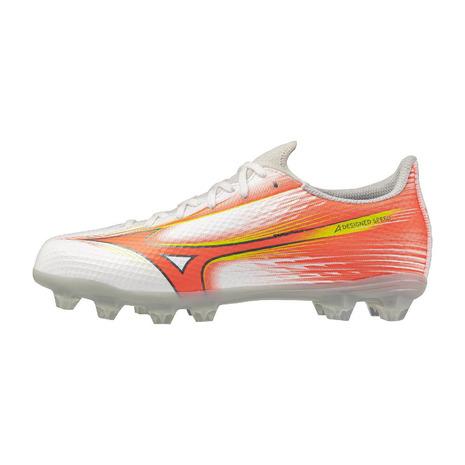 ミズノαIIISELECTJrミズノmizunoP1GB266554ホワイトオレンジジュニアサッカースパイク