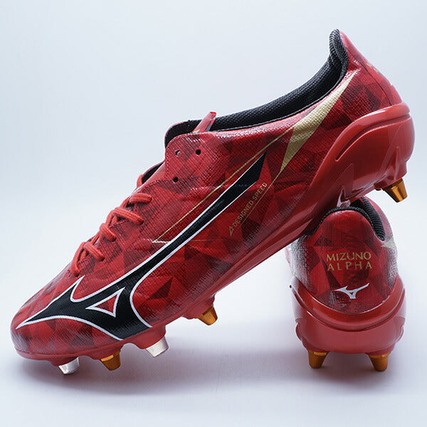 MIZUNOALPHA2JAPANMIXミズノmizunoP1GC256060レッドサッカースパイク取替式