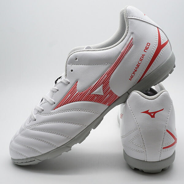 モナルシーダネオ3SELECTASミズノmizunoP1GD242560ホワイト×レッドサッカートレーニングシューズ