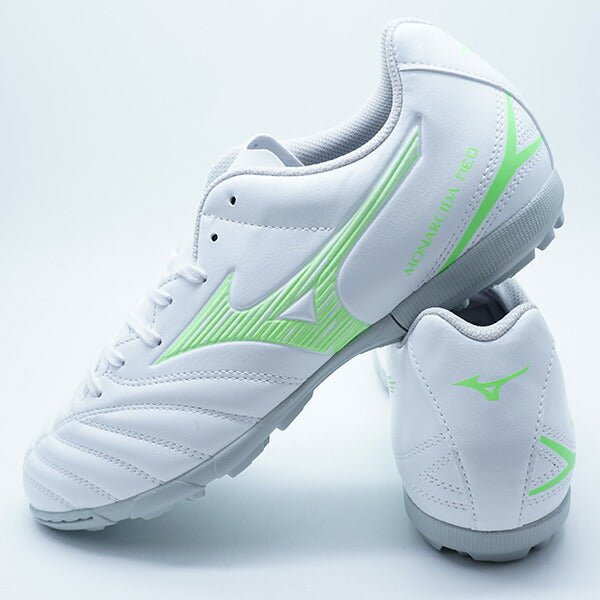 モナルシーダネオ3SELECTASミズノmizunoP1GD252537ホワイトグリーンサッカートレーニングシューズ