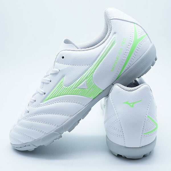 モナルシーダネオ3セレクトJrASミズノmizunoP1GE252537ホワイトグリーンジュニアサッカートレーニングシューズ
