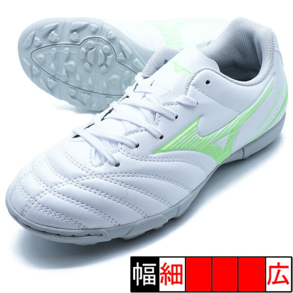 モナルシーダネオ3セレクトJrASミズノmizunoP1GE252537ホワイトグリーンジュニアサッカートレーニングシューズ