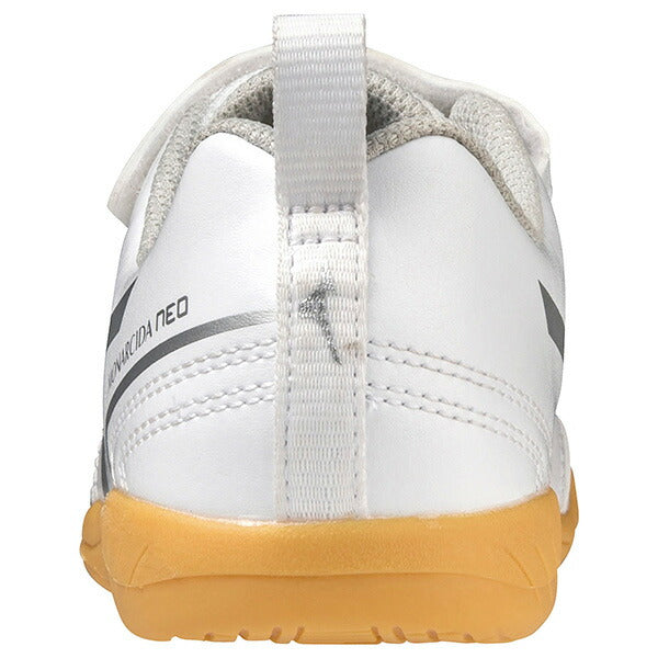 モナルシーダNEO2CLUBKIDSINミズノmizunoP1GG232604ホワイト×シルバージュニアフットサルシューズインドア