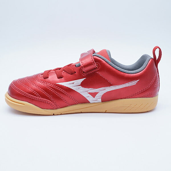 モナルシーダネオ3クラブキッズINミズノmizunoP1GG252660レッドジュニアフットサルシューズインドア室内用