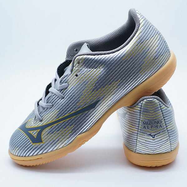 ミズノアルファ2セレクトJrINミズノmizunoP1GG256504シルバージュニアフットサルシューズインドア