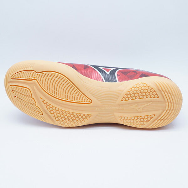 ミズノアルファ2ｾﾚｸﾄJrINミズノmizunoP1GG256560レッドジュニアフットサルシューズインドア室内用