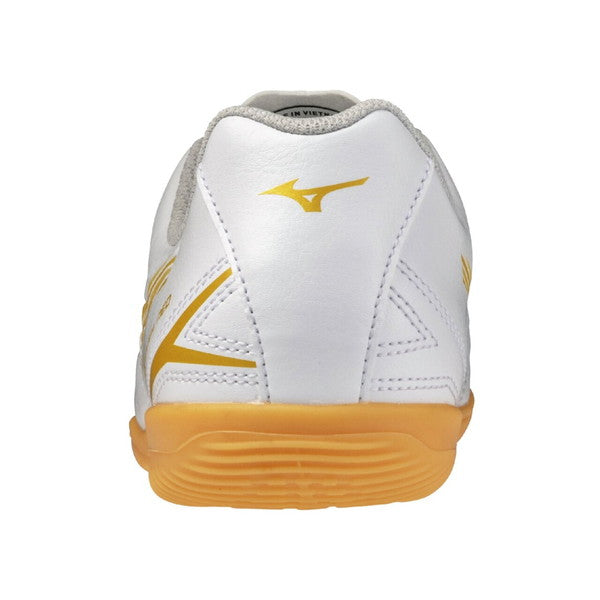 モナルシーダNEO3セレクトJRINミズノmizunoP1GG262550ホワイト/ゴールドジュニアフットサルシューズインドア室内用