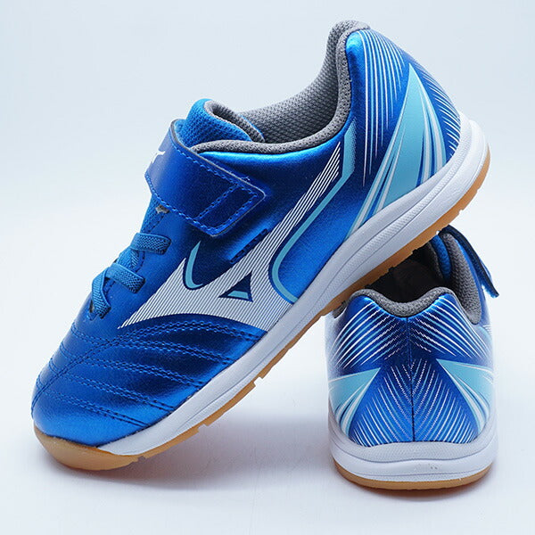 アレゴールSBINミズノmizunoP1GG262801ブルージュニアフットサルシューズインドア室内用ベルクロ