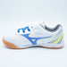 アレゴールSBINミズノmizunoP1GG262825ホワイトジュニアフットサルシューズインドア室内用ベルクロ