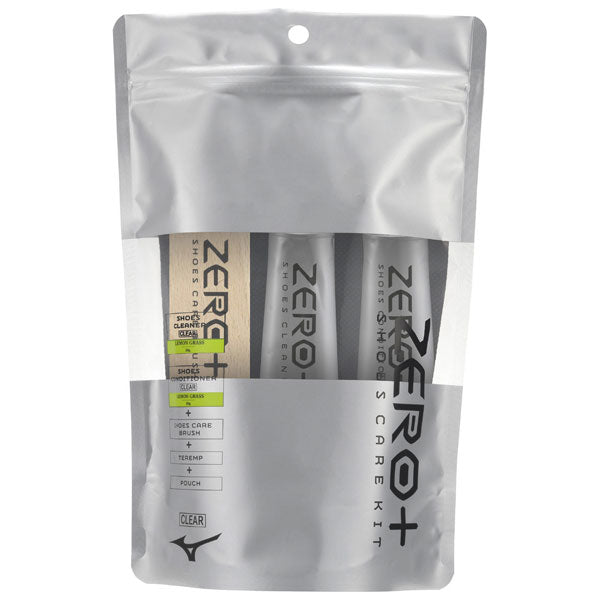 ミズノmizunoZERO＋シューズケアキットレモングラスクリアP1GZ010300サッカーフットサルスポーツシューズ磨きシューズ洗いクリーナーブラシお手入れ用品