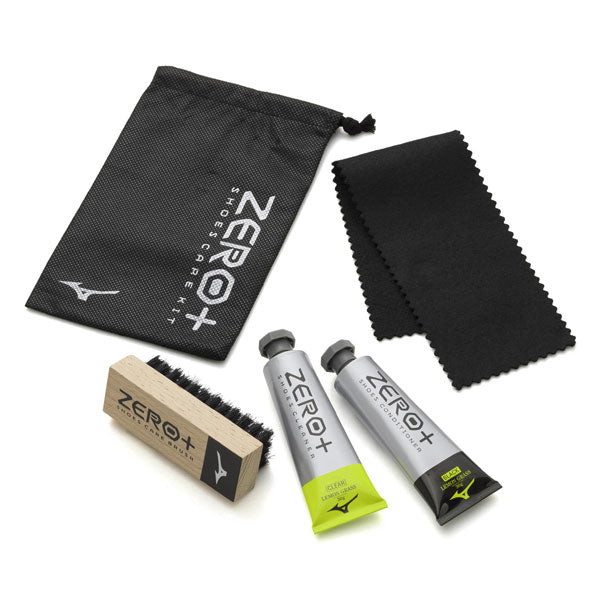 ミズノmizunoZERO＋シューズケアキットレモングラスブラックP1GZ010309サッカーフットサルスポーツシューズ磨きシューズ洗いクリーナーブラシお手入れ用品