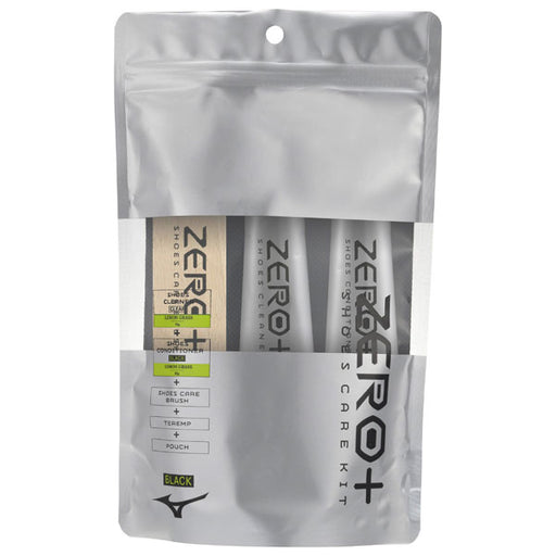 ミズノmizunoZERO＋シューズケアキットレモングラスブラックP1GZ010309サッカーフットサルスポーツシューズ磨きシューズ洗いクリーナーブラシお手入れ用品