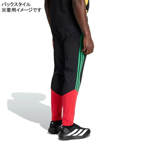 ジャマイカ代表JAM2026TIROプレゼンテーションパンツP2666-KB3374サッカーレプリカトレーニングパンツブラックアディダスadidas