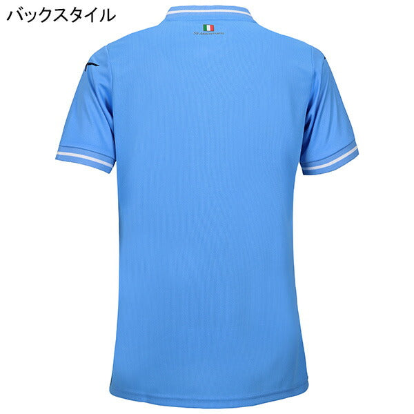 ラツィオ2023-24ホームレプリカユニフォームP2GAAX76サッカースカイブルー半袖ミズノmizuno