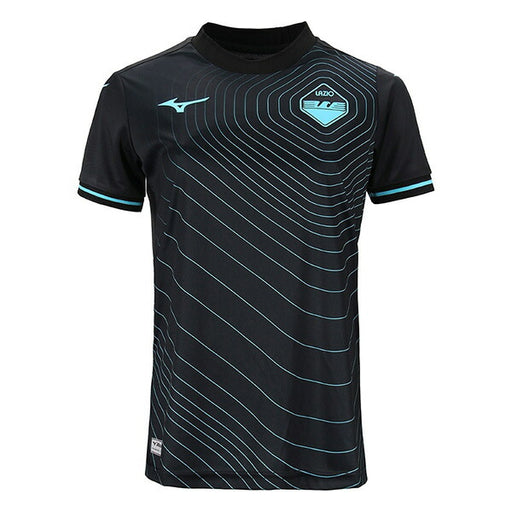 ラツィオLAZ2024-25レプリカ3rdユニフォームP2GABX09-09サッカーブラック半袖ミズノmizuno