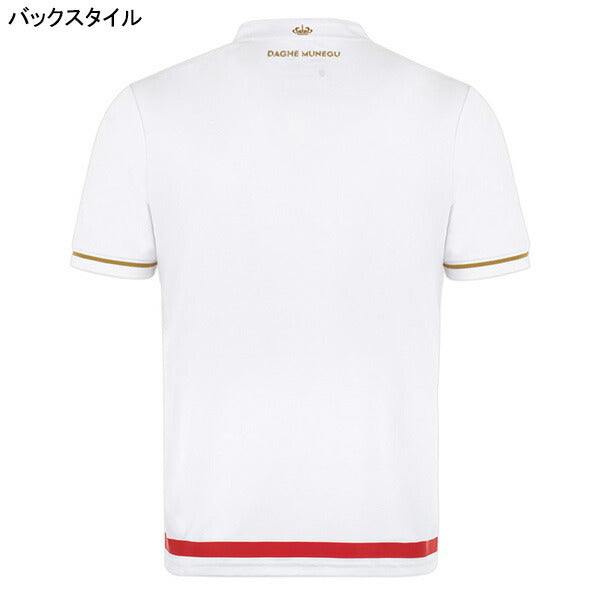 【ショップ限定エントリーでさらに+9倍】モナコMONACO2025-26レプリカホームユニフォームP2GACX7559サッカーレッド半袖ミズノmizuno