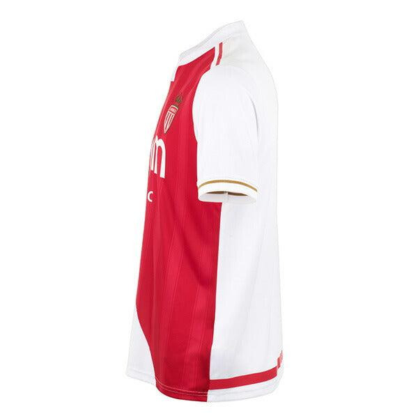 【ショップ限定エントリーでさらに+9倍】モナコMONACO2025-26レプリカホームユニフォームP2GACX7559サッカーレッド半袖ミズノmizuno