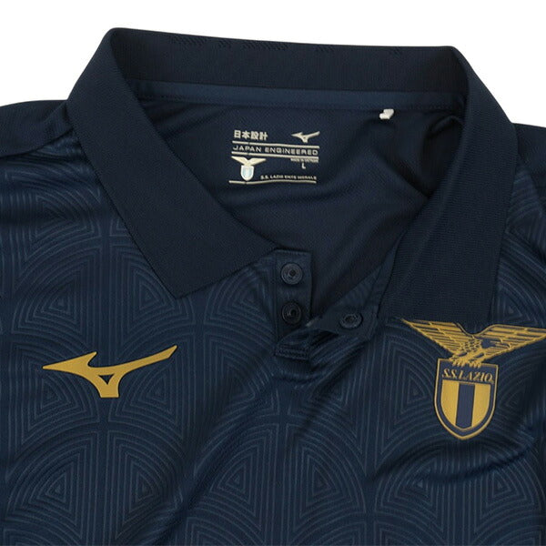 ラツィオLAZ2026-27レプリカ3rdユニフォーム半袖P2GADX09サッカーネイビーミズノmizuno