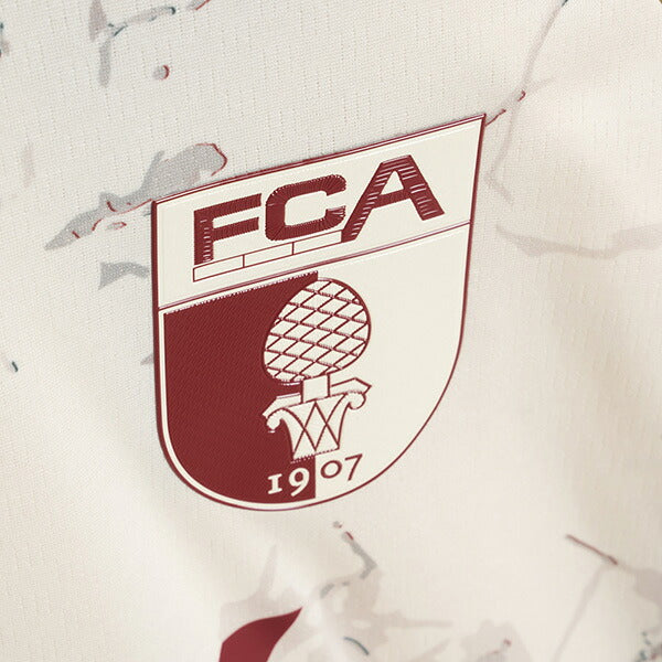 FCアウクスブルクAGSBRG2026-27レプリカホームユニフォーム半袖P2GADX10-57サッカーリネンミズノmizuno