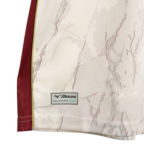 FCアウクスブルクAGSBRG2026-27レプリカホームユニフォーム半袖P2GADX10-57サッカーリネンミズノmizuno