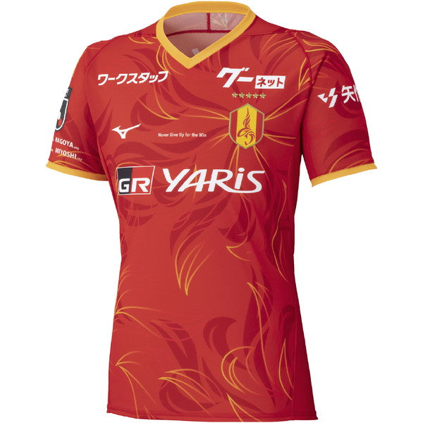 名古屋グランパス2025オーセンティックホームユニフォームP2JACY2001サッカー半袖ミズノmizuno