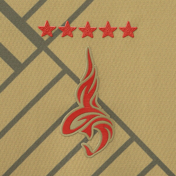 【ショップ限定エントリーでさらに+9倍】名古屋グランパス2025夏季限定モデルオーセンティックユニフォームP2JACY2501サッカーゴールドミズノmizuno