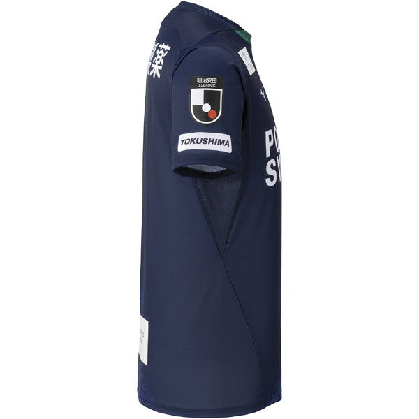 ヴォルティス徳島2025オーセンティックホームユニフォームP2JACY4001サッカー半袖ミズノmizuno