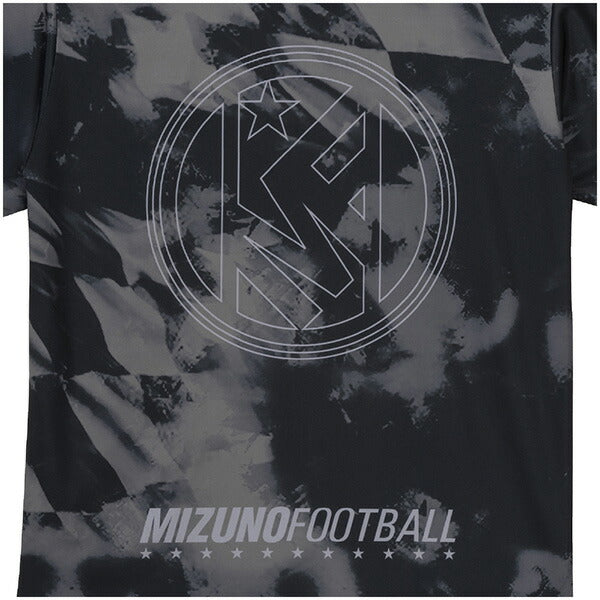 【ネコポス送料無料】ミズノmizunoMZFBエンブレムTEEP2MABX72サッカーフットサルプラクティスシャツ半袖練習着メンズ