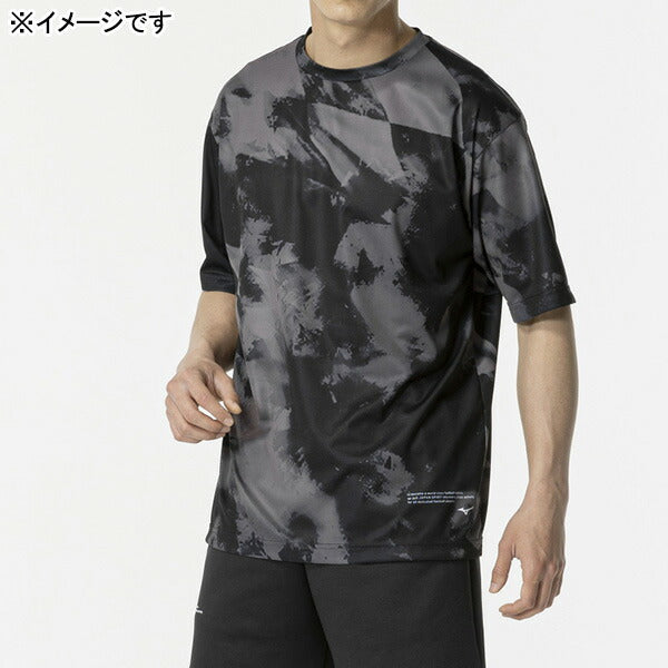 【ネコポス送料無料】ミズノmizunoMZFBエンブレムTEEP2MABX72サッカーフットサルプラクティスシャツ半袖練習着メンズ