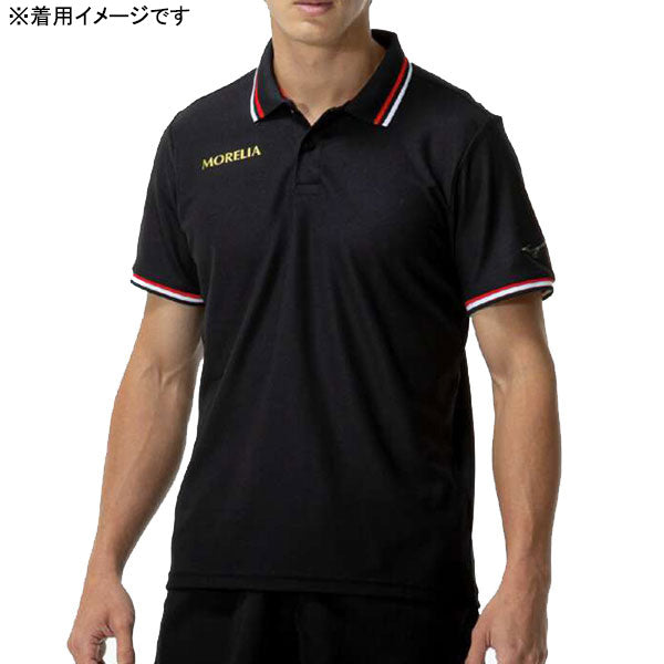 ミズノmizunoモレリアポロシャツP2MAC005サッカーフットサルカジュアルボタン半袖メンズ