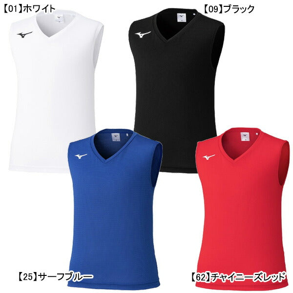 【ネコポス送料無料】ミズノmizunoジュニアインナーシャツP2MAC051サッカーフットサルアンダーシャツノースリーブ子供用