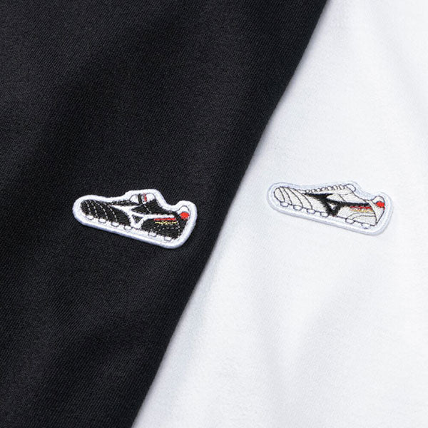 【エントリーでポイント10倍】ミズノMIZUNOモレリア40周年記念Tシャツ2枚セットP2MAC055サッカーフットサル半袖Tシャツ箱入り